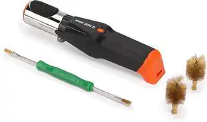 200C-II Soldering Tip Cleaner with 2 Cleaning Brushes, 1 Solder Residue Tool, Independent Power Button, Compact Soldering Iron Tip Cleaner Powered by Standard 9V Battery, Battery NOT Included 200C-II Soldering Tip Cleaner with 2 Cleaning Brushes, 1 Solder Residue Tool, Independent Power Button, Compact Soldering Iron Tip Cleaner Powered by Standard 9V Battery, Battery NOT Included