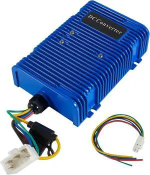Universal 36V 48V to 12V 30A 350W Voltage Reducer DC Converter | DC to DC Step Down Regulator Compatible with EZGO, Yamaha, Club Car Golf Cart Universal 36V 48V to 12V 30A 350W Voltage Reducer DC Converter | DC to DC Step Down Regulator Compatible with EZGO, Yamaha, Club Car Golf Cart