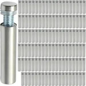 1/2 x 2 Inch Standoff Screws, Stainless Steel 45mm Extra Long Mounting Glass Hardware Advertising Wall Standoff Sign Holders Screws for Hanging Acrylic Picture Frame (120 Pack) 1/2 x 2 Inch Standoff Screws, Stainless Steel 45mm Extra Long Mounting Glass Hardware Advertising Wall Standoff Sign Holders Screws for Hanging Acrylic Picture Frame (120 Pack)