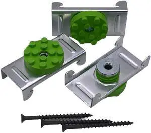 QuietClip - Genuine Sound Isolation Clip with Mounting Screws - Premium Soundproofing of Drywall Walls and Ceilings - Install with Furring hat Channel and Drywall (50 pcs) QuietClip - Genuine Sound Isolation Clip with Mounting Screws - Premium Soundproofing of Drywall Walls and Ceilings - Install with Furring hat Channel and Drywall (50 pcs)