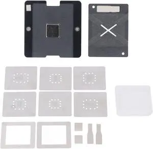 Reballing Station, 6 in 1 BGA Rework Station Tin Planting Stencil Solder Template Rework Kit Reballing Station, 6 in 1 BGA Rework Station Tin Planting Stencil Solder Template Rework Kit