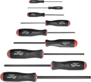 10699 Set of 9 Balldriver Screwdrivers, ProGuard Finish, sizes 1.5-10mm 10699 Set of 9 Balldriver Screwdrivers, ProGuard Finish, sizes 1.5-10mm