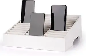 36-Grid Wooden Cell Phone Holder Desktop Organizer | Storage Box, Cell Phone Rack Display, Phone Caddy Storage for Classroom Office Meeting Room 36-Grid Wooden Cell Phone Holder Desktop Organizer | Storage Box, Cell Phone Rack Display, Phone Caddy Storage for Classroom Office Meeting Room