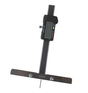 Digital Depth Caliper with Detachable Wide Jaw Bridge - 0-6"/150mm Stainless Steel Depth Gauge, 0.001" Precision, Extra-Large LCD Screen for Professionals, Machining & DIY Measurements Digital Depth Caliper with Detachable Wide Jaw Bridge - 0-6"/150mm Stainless Steel Depth Gauge, 0.001" Precision, Extra-Large LCD Screen for Professionals, Machining & DIY Measurements