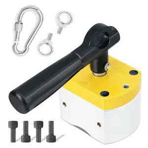 600 lbs ON/Off Switchable Magnet, Magnetic Welding Holder, Multipurpose Magnetic Base for Lifting, Handling, Metal Screening, Weld Positioning & Metal Salvage 600 lbs ON/Off Switchable Magnet, Magnetic Welding Holder, Multipurpose Magnetic Base for Lifting, Handling, Metal Screening, Weld Positioning & Metal Salvage