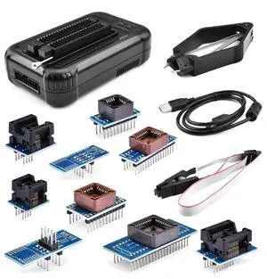 T48 TL866-3G Programmer,TL866II Upgrade Programmer Support 31000+ ICS for SPI/NAND/EMMC/EMCP/Flash/MCU/Tester/TL866CS TL866II Plus +(12 Parts) T48 TL866-3G Programmer,TL866II Upgrade Programmer Support 31000+ ICS for SPI/NAND/EMMC/EMCP/Flash/MCU/Tester/TL866CS TL866II Plus +(12 Parts)