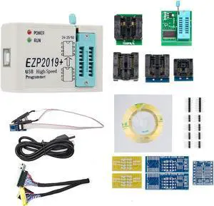 EZP2019+ Upgraded High Speed USB SPI Programmer Support 24 25 93 25 EEPROM Flash BIOS Full Set with 12 Sockets Adapters WIN7&WIN8 EZP2019+ Upgraded High Speed USB SPI Programmer Support 24 25 93 25 EEPROM Flash BIOS Full Set with 12 Sockets Adapters WIN7&WIN8