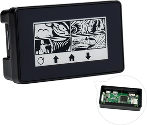 2.13-Inch Touch e-Paper Display with ABS Case for Raspberry Pi Zero 2 W/Zero/Zero W/Zero WH 250×122 Pixel E-Ink, Paper-Like Effect, Partial Refresh 2.13-Inch Touch e-Paper Display with ABS Case for Raspberry Pi Zero 2 W/Zero/Zero W/Zero WH 250×122 Pixel E-Ink, Paper-Like Effect, Partial Refresh
