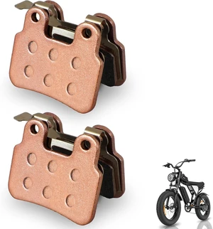 Semi-Metallic Ebike Brake Pads for Ridstar Q20, Q20 Pro & H26 Pro Replacement Parts for KTET 2-Piston Hydraulic Brakes Semi-Metallic Ebike Brake Pads for Ridstar Q20, Q20 Pro & H26 Pro Replacement Parts for KTET 2-Piston Hydraulic Brakes