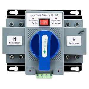 63A 2P Dual Power Automatic Transfer Switch (ATS), AC 110V, 50Hz/60Hz 63A 2P Dual Power Automatic Transfer Switch (ATS), AC 110V, 50Hz/60Hz