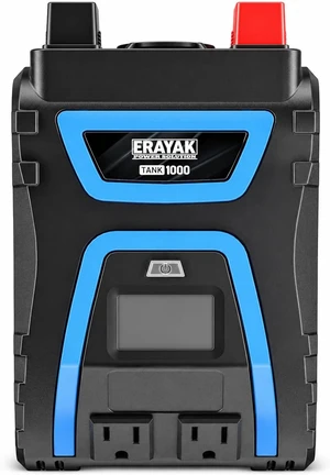 1000W Power Inverter, 12V DC to 110V 120V AC, LCD Display, Modified Sine Wave, Dual 120V AC Outlets, USB-A & Type-C Ports, Quiet Fan for RV, Truck, Car, Home Backup 1000W Power Inverter, 12V DC to 110V 120V AC, LCD Display, Modified Sine Wave, Dual 120V AC Outlets, USB-A & Type-C Ports, Quiet Fan for RV, Truck, Car, Home Backup
