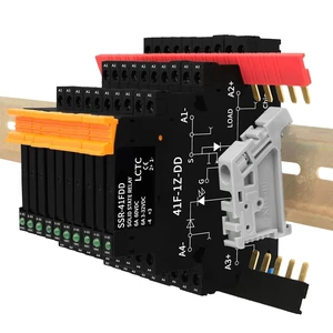 10pcs Solid State Relay DD 5V/12V 1.5A, No-Contact DC to DC for PLC, Input 3-32VDC / Output 5-60VDC, Din Rail 10pcs Solid State Relay DD 5V/12V 1.5A, No-Contact DC to DC for PLC, Input 3-32VDC / Output 5-60VDC, Din Rail