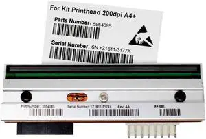 Printhead for CAB A4+ Label Printer 203dpi Thermal Print Head 5954081.001 KPA-104-8MTA4-CAB Printhead for CAB A4+ Label Printer 203dpi Thermal Print Head 5954081.001 KPA-104-8MTA4-CAB