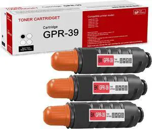 3 Pack GPR-39 2787B003AA Black Toner Cartridge: Compatible GPR-39 2787B003AA Replacement for Canon Color ImageRunner 1730 1730iF 1740 1740iF 1750 1750iF Printer 3 Pack GPR-39 2787B003AA Black Toner Cartridge: Compatible GPR-39 2787B003AA Replacement for Canon Color ImageRunner 1730 1730iF 1740 1740iF 1750 1750iF Printer