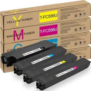 MasaiMara High-Yield T-FC556U T-FC556UK T-FC556UC T-FC556UM T-FC556UY 4-Pack Toner Cartridge Compatible for Toshiba 5506AC 6506AC 7506AC 5506ACT 6506ACT 7506ACTC Printers MasaiMara High-Yield T-FC556U T-FC556UK T-FC556UC T-FC556UM T-FC556UY 4-Pack Toner Cartridge Compatible for Toshiba 5506AC 6506AC 7506AC 5506ACT 6506ACT 7506ACTC Printers