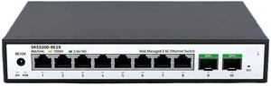 8-Port 2.5G Web Switch + 2-Port 10G SFP, Ethernet Network Switch(9 Port 2.5G) 8-Port 2.5G Web Switch + 2-Port 10G SFP, Ethernet Network Switch(9 Port 2.5G)