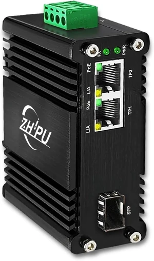 Industrial Gigabit 30W Fiber Media Converter IEEE802.3af/at Switch Industrial Gigabit 30W Fiber Media Converter IEEE802.3af/at Switch