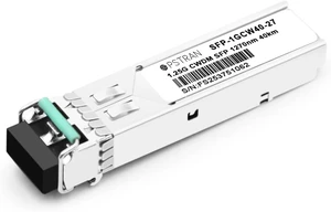 1000BASE-CWDM SFP Optical Transceiver Module Compatible with Brocade E1MG-CWDM40-1270 1270nm 40km DOM Duplex LC SMF