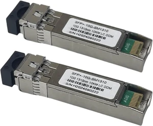 SFP+ 10G Fiber Optical Transceiver Module 1310nm 10km Single Mode Duplex LC(2PCS 10KM) SFP+ 10G Fiber Optical Transceiver Module 1310nm 10km Single Mode Duplex LC(2PCS 10KM)