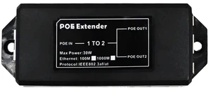 2 Port Gigabit 48V POE Extender 1000Mbps - IEEE 802.3af/At PoE Repeater 2 Port Gigabit 48V POE Extender 1000Mbps - IEEE 802.3af/At PoE Repeater