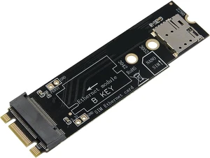M.2 B Key 4G 5G Network Card Module to NGFF M Key or B Key Adapter Board M.2 B Key 4G 5G Network Card Module to NGFF M Key or B Key Adapter Board