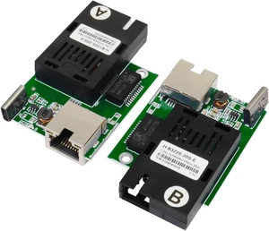 Gigabit SC Fiber Media Converter PCBA 5 Pairs, 1310nm/1550nm 20km Gigabit SC Fiber Media Converter PCBA 5 Pairs, 1310nm/1550nm 20km