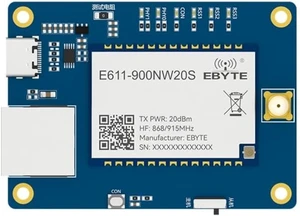 Test Board for 830-930M Wireless Data Image Transmission Module EWT611-900NW20S Rate16M RS485 Full Duplex Long Distance 1KM Star Networking Test Board for 830-930M Wireless Data Image Transmission Module EWT611-900NW20S Rate16M RS485 Full Duplex Long Distance 1KM Star Networking