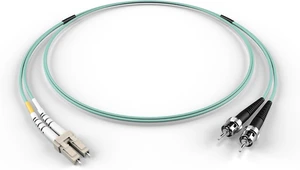 FCD LC-ST OM4 Fiber Patch Cable - 10Gb Duplex 50/125µm Multimode, 35M FCD LC-ST OM4 Fiber Patch Cable - 10Gb Duplex 50/125µm Multimode, 35M