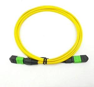 1M 3ft MTP/MPO to MPO (APC) Singlemode SMF Fiber Patch Cable 12 Fiber QSFP+ 40/100Gbe, QSFP+ 40GBASE-PLR4,12 Strands,Method A