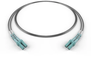 FCD - 10M OM4 LC LC Fiber Optic Cable, 10 Meter, Armored 100Gb LSZH Duplex FCD - 10M OM4 LC LC Fiber Optic Cable, 10 Meter, Armored 100Gb LSZH Duplex