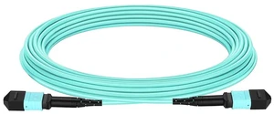 MPO to MPO Fiber Optic Cable 15m/50ft,Om3 Multimode Fiber Optic Patch Cable Lszh Jacket 8 Core Fiber Optic Cable,Female to Female Type B 50/125 Fiber Optic Internet Cable for Qsfp+Qsfp28 Transceiver MPO to MPO Fiber Optic Cable 15m/50ft,Om3 Multimode Fiber Optic Patch Cable Lszh Jacket 8 Core Fiber Optic Cable,Female to Female Type B 50/125 Fiber Optic Internet Cable for Qsfp+Qsfp28 Transceiver
