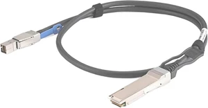 0.5M External MI NI S*A*S HD SFF-8644 to QSFP SFF-8436 Copper Passive Cable for NetApp 0.5M External MI NI S*A*S HD SFF-8644 to QSFP SFF-8436 Copper Passive Cable for NetApp