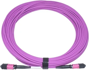 MPO/MTP Patch Cord 12cores Breakout Cable OM3/OM4 Multimode Female Type B for 40G QSFP+ Module Trunk Cable(Cable Length 3m)