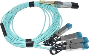 L-40G to 10G, QSFP+ to 4xSFP+ Breakout Active Optical Cables 1-10M L-40G to 10G, QSFP+ to 4xSFP+ Breakout Active Optical Cables 1-10M