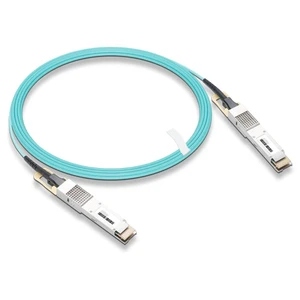 400G QSFP-DD to QSFP-DD Active Optical Cable, 10m (33ft), 8x50G PAM4 Compatible with NVIDIA/Mellanox Ethernet Equipment 400G QSFP-DD to QSFP-DD Active Optical Cable, 10m (33ft), 8x50G PAM4 Compatible with NVIDIA/Mellanox Ethernet Equipment