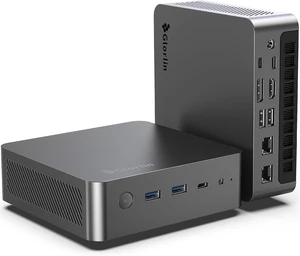 Glorlin Mini PC Ryzen 7 8845HS, Mini Desktop Computer 16GB DDR5 RAM 1TB SSD, Radeon 780M with AI NPU up to 38 Tops, 4X 4K Display, USB4, Dual 2.5G LAN, WiFi 6, BT5.3 for Home/Office/Light Gaming Glorlin Mini PC Ryzen 7 8845HS, Mini Desktop Computer 16GB DDR5 RAM 1TB SSD, Radeon 780M with AI NPU up to 38 Tops, 4X 4K Display, USB4, Dual 2.5G LAN, WiFi 6, BT5.3 for Home/Office/Light Gaming