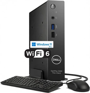 Customized Dell Thin Client Business Desktop, Intel Celeron N5105 (4 Cores, Up to 2.9GHz), 8GB/ 16GB/ 32GB DDR4 RAM, 256GB/ 512GB/ 1TB PCIe SSD, 2 DP, RJ45, Wi-Fi, Bluetooth, Windows 11 Pro Customized Dell Thin Client Business Desktop, Intel Celeron N5105 (4 Cores, Up to 2.9GHz), 8GB/ 16GB/ 32GB DDR4 RAM, 256GB/ 512GB/ 1TB PCIe SSD, 2 DP, RJ45, Wi-Fi, Bluetooth, Windows 11 Pro