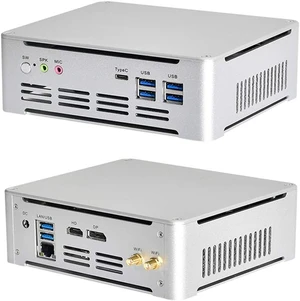PARTAKER Mini PC, Desktop Computer, 7th Gen Core i5 7300HQ Quad-Core Processor, Windows 11 Pro or Linux Ubuntu, DP, HD-MI, 6 x USB3.0, Type-C, LAN, Smart Fan, 8GB Ram 240GB SSD PARTAKER Mini PC, Desktop Computer, 7th Gen Core i5 7300HQ Quad-Core Processor, Windows 11 Pro or Linux Ubuntu, DP, HD-MI, 6 x USB3.0, Type-C, LAN, Smart Fan, 8GB Ram 240GB SSD