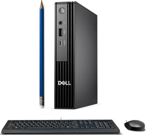 Dell Pro Micro Desktop Computer, Intel Core i5-14500T, 16GB DDR5 RAM, 256GB PCIe SSD, USB-C, HDMI 2.1, Gigabit Ethernet, Windows 11 Pro, for Business, Home Office & Everyday Productivity Dell Pro Micro Desktop Computer, Intel Core i5-14500T, 16GB DDR5 RAM, 256GB PCIe SSD, USB-C, HDMI 2.1, Gigabit Ethernet, Windows 11 Pro, for Business, Home Office & Everyday Productivity