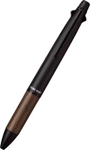 Mitsubishi Pencil MSXE520050724 Pure Malt Premium 4 & 1 0.7 Black Multifunction Pen Mitsubishi Pencil MSXE520050724 Pure Malt Premium 4 & 1 0.7 Black Multifunction Pen