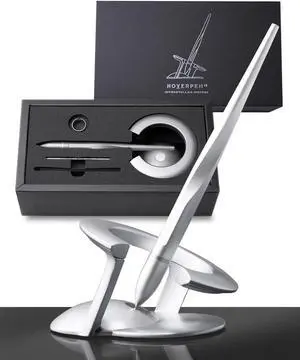 novium Hoverpen Interstellar - German-engineered Ballpoint Pen with Magnetic Features, Starlight Silver novium Hoverpen Interstellar - German-engineered Ballpoint Pen with Magnetic Features, Starlight Silver