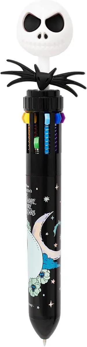 Grupo Erik Disney Pen The Nightmare Before Christmas | 10 In 1 Ballpoint Pen With 3D Jack Skellington Topper, Multi Colour Pen | Nightmare Before Christmas Gifts, Disney Gifts Grupo Erik Disney Pen The Nightmare Before Christmas | 10 In 1 Ballpoint Pen With 3D Jack Skellington Topper, Multi Colour Pen | Nightmare Before Christmas Gifts, Disney Gifts