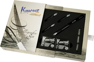 Kaweco Cali-BK Calligraphy Set, Black, 0.05, 0.069, 0.09, 0.09, 0.09 inches (1.1/1.5/1.9/2.3 mm), Genuine Imported Kaweco Cali-BK Calligraphy Set, Black, 0.05, 0.069, 0.09, 0.09, 0.09 inches (1.1/1.5/1.9/2.3 mm), Genuine Imported
