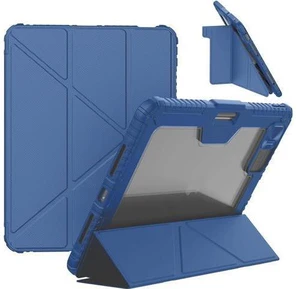 Case for iPad Air 6th Generation 11-inch M2 (2024), Multiple Angle Shockproof Rugged Case with Slide Camera Cover & Pencil Holder, Auto Sleep/Wake,Blue Case for iPad Air 6th Generation 11-inch M2 (2024), Multiple Angle Shockproof Rugged Case with Slide Camera Cover & Pencil Holder, Auto Sleep/Wake,Blue