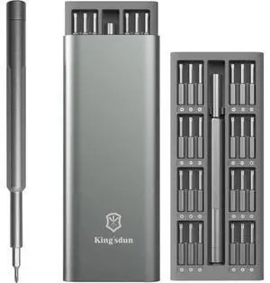 25IN1 Precision Screwdriver Set, Small Screwdriver with Torx Phillips Head & Flathead, Repair Tool Kit with 24 Magnetic Bits for Electronics, PC, Watch, Jewelry, DIY Projects and Home Repairing 25IN1 Precision Screwdriver Set, Small Screwdriver with Torx Phillips Head & Flathead, Repair Tool Kit with 24 Magnetic Bits for Electronics, PC, Watch, Jewelry, DIY Projects and Home Repairing