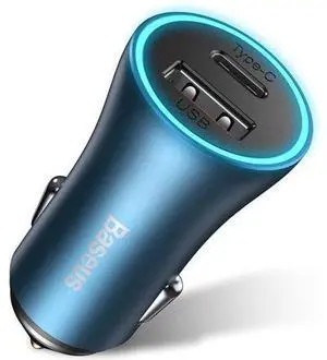 USB C Car Charger Baseus 40W iPhone 13 Car Charger, PD&QC 3.0 Dual Port USB C Cigarette Lighter Car Charger Adapter with LED Display, Compatible with iPhone 13 Pro Max Mini 12 11 Galaxy S20 iPad-Blue USB C Car Charger Baseus 40W iPhone 13 Car Charger, PD&QC 3.0 Dual Port USB C Cigarette Lighter Car Charger Adapter with LED Display, Compatible with iPhone 13 Pro Max Mini 12 11 Galaxy S20 iPad-Blue