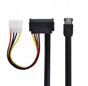 SM 50cm eSATAp Power ESATA Combo to SATA 22pin & IDE 4pin 5V 12V for 3.5" 2.5" Hard Disk Data Cable SM 50cm eSATAp Power ESATA Combo to SATA 22pin & IDE 4pin 5V 12V for 3.5" 2.5" Hard Disk Data Cable