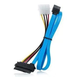 HKCY SF-011 Hard Disk SFF-8482 SAS Cable 29Pin to 1* SATA 7PIN HDD Cable 70cm HKCY SF-011 Hard Disk SFF-8482 SAS Cable 29Pin to 1* SATA 7PIN HDD Cable 70cm