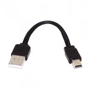 SM 13cm USB 2.0 Type-A Male to Mini 5Pin USB Male Male Data Flat Slim FPC Cable for FPV & Disk & Phone SM 13cm USB 2.0 Type-A Male to Mini 5Pin USB Male Male Data Flat Slim FPC Cable for FPV & Disk & Phone