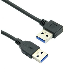 SM 90 Degree Right Angled USB 3.0 A Type Male to Straight A Type Male Data Cable 40cm SM 90 Degree Right Angled USB 3.0 A Type Male to Straight A Type Male Data Cable 40cm